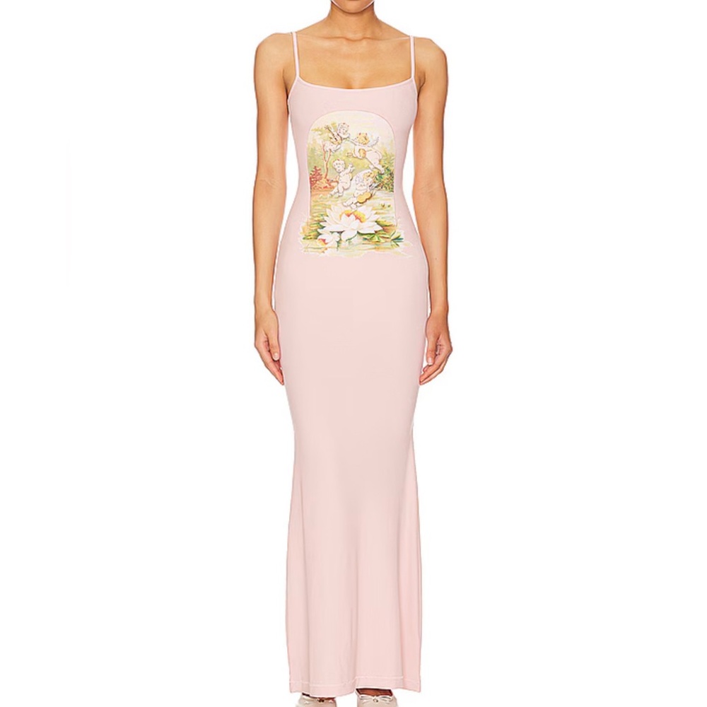 Boys Lie Heartstrings Dress In Dusty Pink Size M - image 1